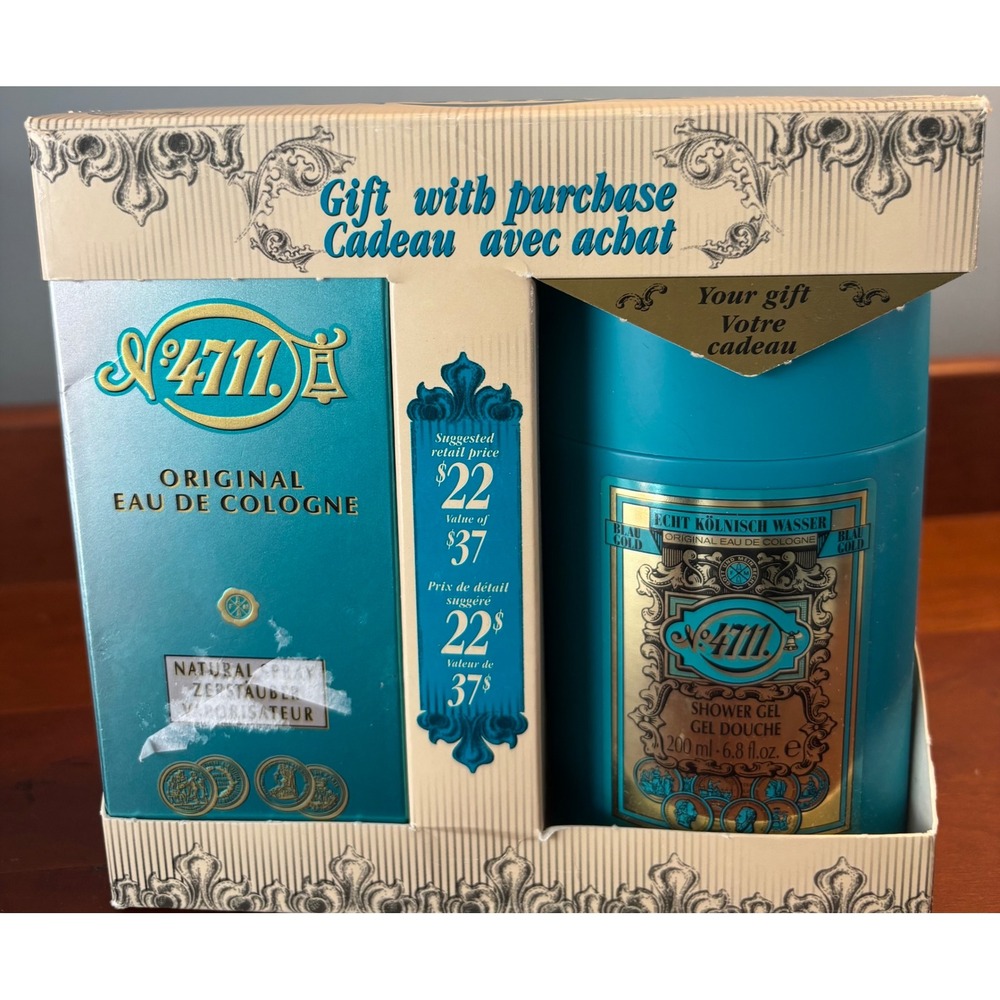 4711 Original Eau de Cologne Gift Set with 200ml Shower Gel New Classic Scent
